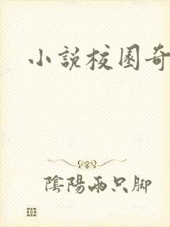 小说校园奇侠