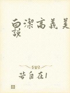 白洁高义美红小说