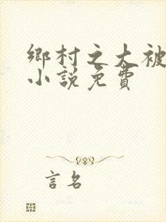 乡村之大被同眠小说免费