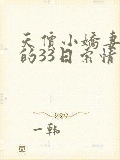 天价小娇妻总裁的33日索情