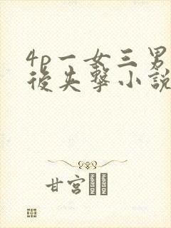 4p一女三男前后夹击小说