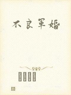 不良军婚封面