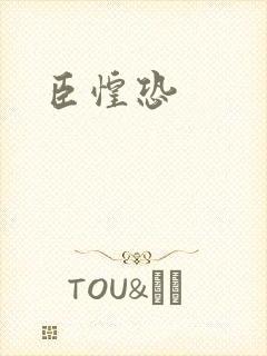 臣惶恐封面