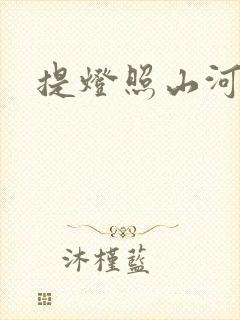 提灯照山河
