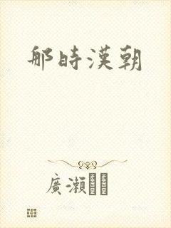 那时汉朝