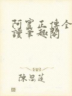 阿宾正传全文阅读笔趣阁