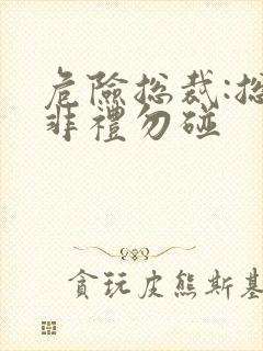 危险总裁:总裁非礼勿碰封面