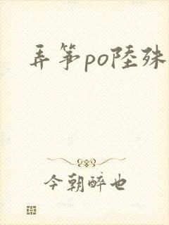 弄筝po陆殊词