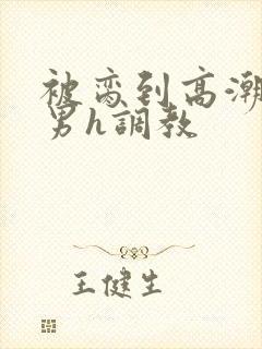 被脔到高潮的直男h调教