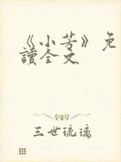 《小芳》免费阅读全文