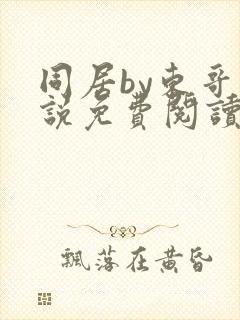 同居by东哥小说免费阅读全文无弹窗封面