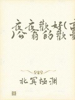 夜夜欢好(高h)公翁的欢爱h