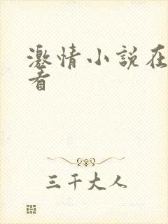 激情小说在线观看