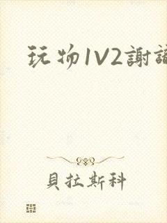 玩物1V2谢识封面