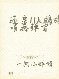 通房11h鹧鸪哨无弹窗