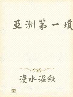 亚洲第一坟封面
