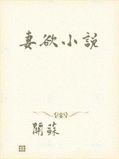 妻欲小说封面