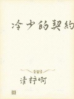 冷少的契约囚奴