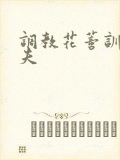 调教花蒂训诫从夫封面