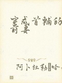穿成首辅的炮灰前妻