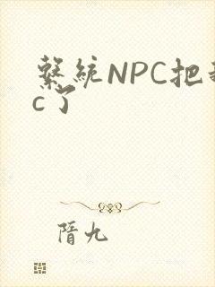系统NPC把我c了封面