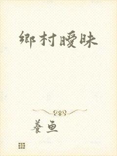 乡村暧昧封面