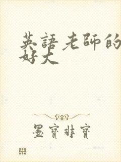 英语老师的兔子好大