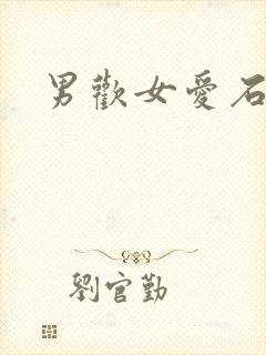 男欢女爱石封面
