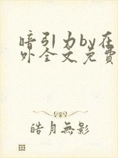 暗引力by在言外全文免费阅读笔趣阁