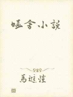 哑舍小说封面