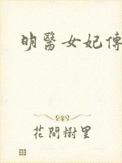 明医女妃传封面