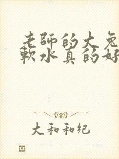 老师的大兔子好软水真的好多