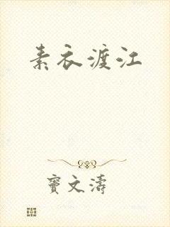 素衣渡江封面
