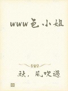 www色小姐封面