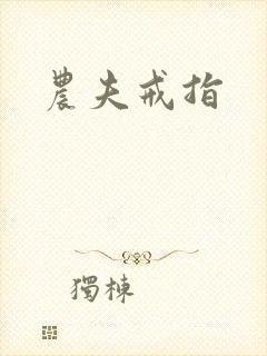 农夫戒指封面