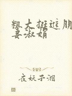 粗大挺进朋友人妻淑娟封面