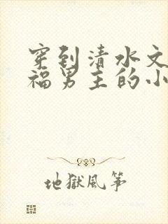 穿到清水文里造福男主的小说