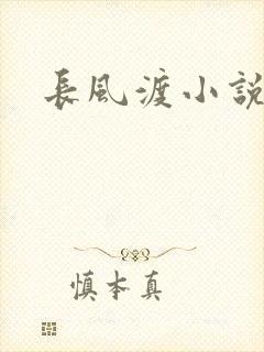 长风渡小说封面