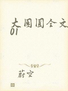 大团圆全文阅读01
