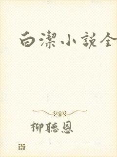白洁小说全文封面
