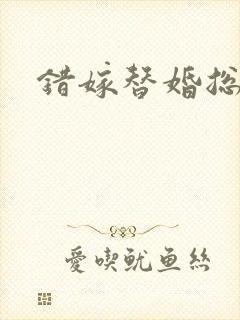 错嫁替婚总裁
