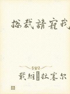 总裁请宠我