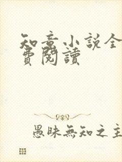 知意小说全文免费阅读封面