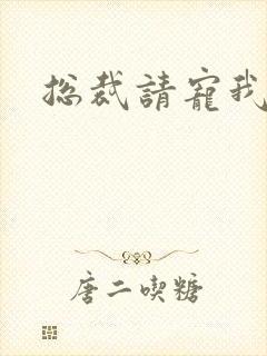 总裁请宠我