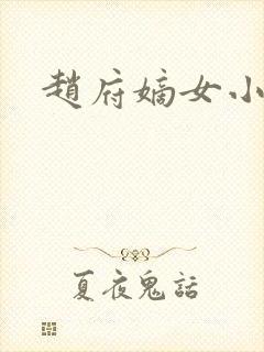 赵府嫡女小说