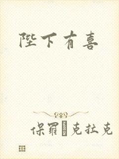 陛下有喜封面