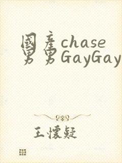 国产chase男男GayGay