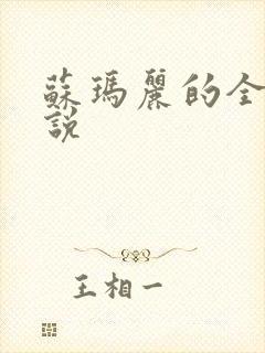 苏玛丽的全部小说