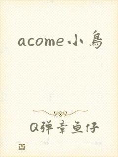 acome小鸟