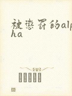 被惩罚的alpha